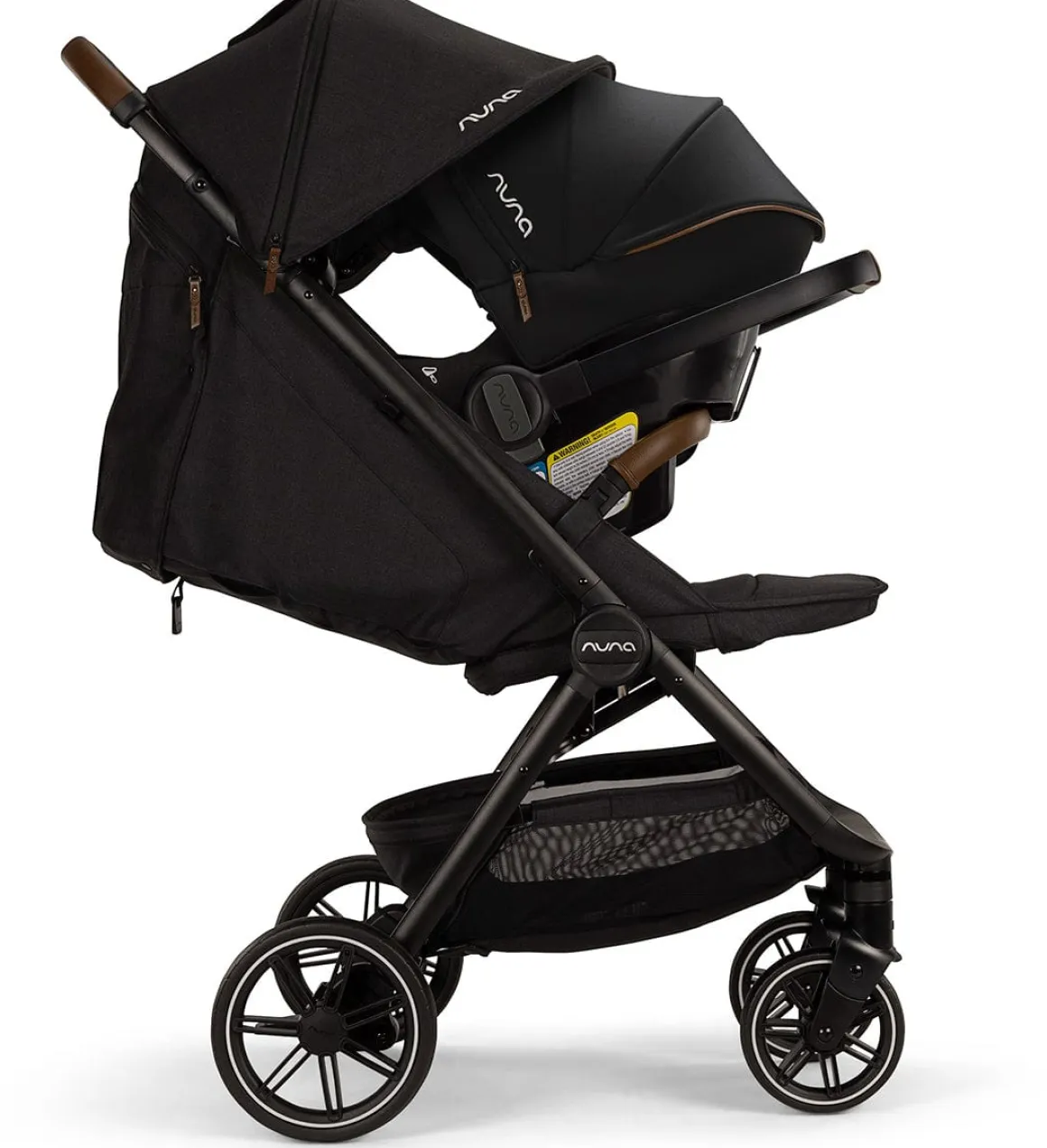 Nuna TRVL LX + PIPA urbn Baseless Infant Car Seat Travel System - Cedar