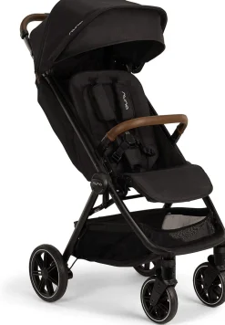 Nuna TRVL LX Self-Folding Compact Stroller - Caviar