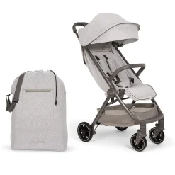 Nuna TRVL Self-Folding Compact Stroller - Sterling