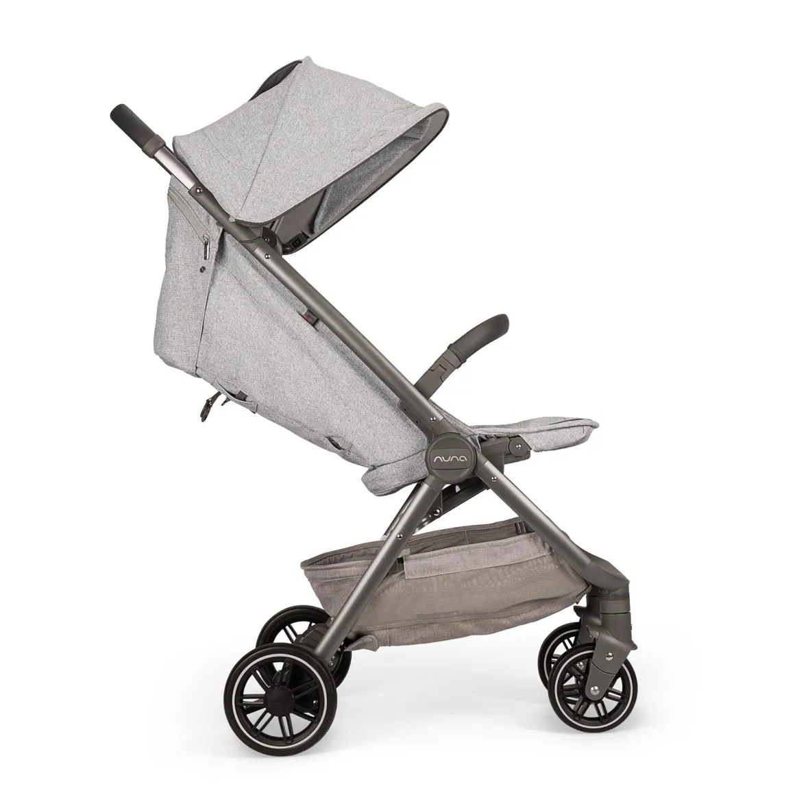 Nuna TRVL Self-Folding Compact Stroller - Sterling