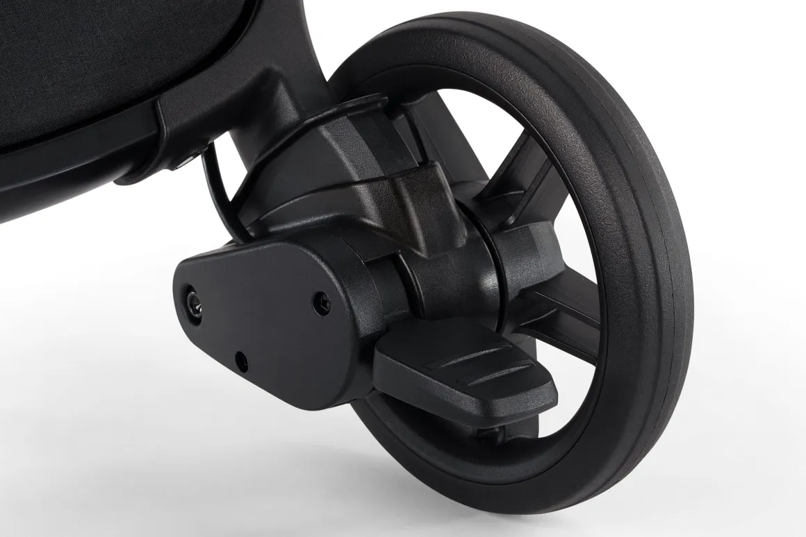 Nuna VIAA cabn Lightweight & Compact Stroller - Caviar
