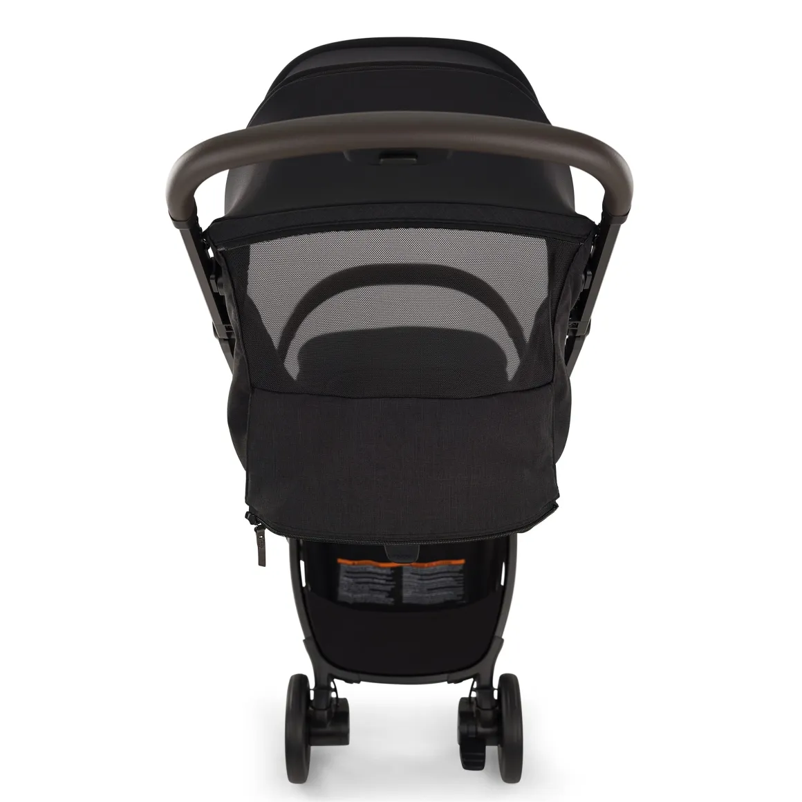 Nuna VIAA cabn Lightweight & Compact Stroller - Caviar