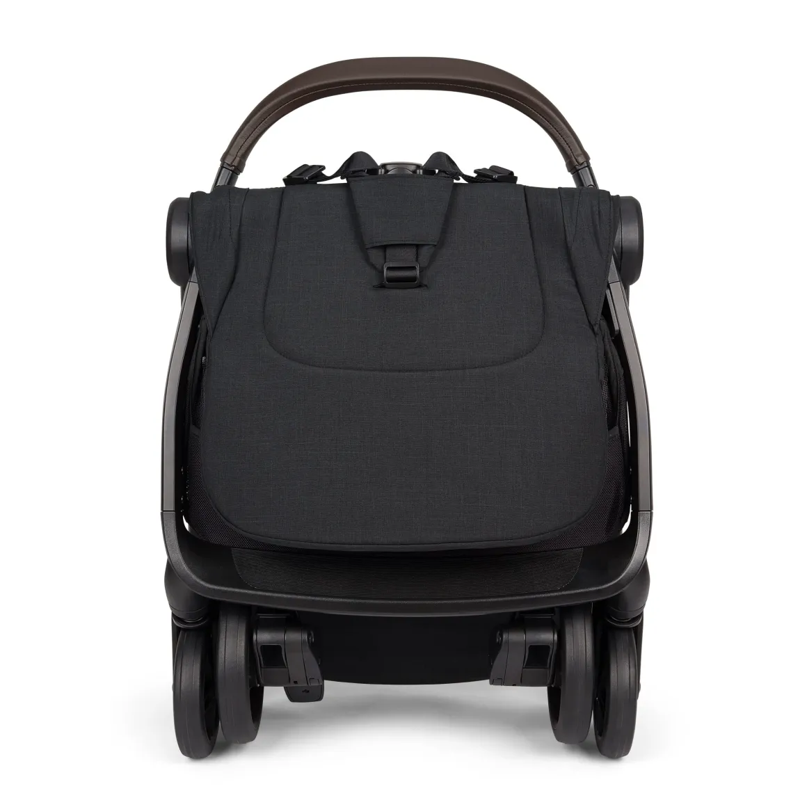Nuna VIAA cabn Lightweight & Compact Stroller - Caviar