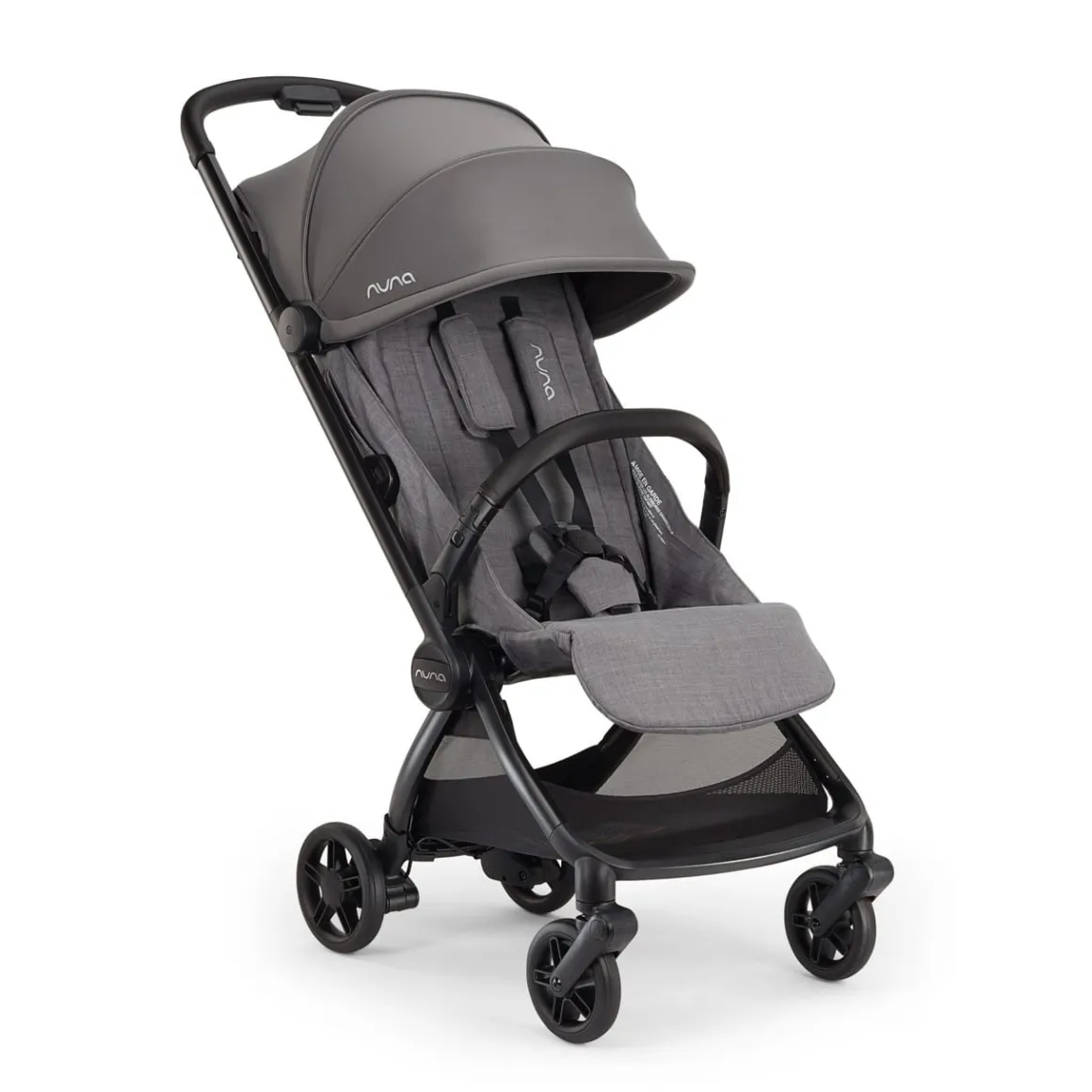 Nuna VIAA cabn Lightweight & Compact Stroller - Pewter