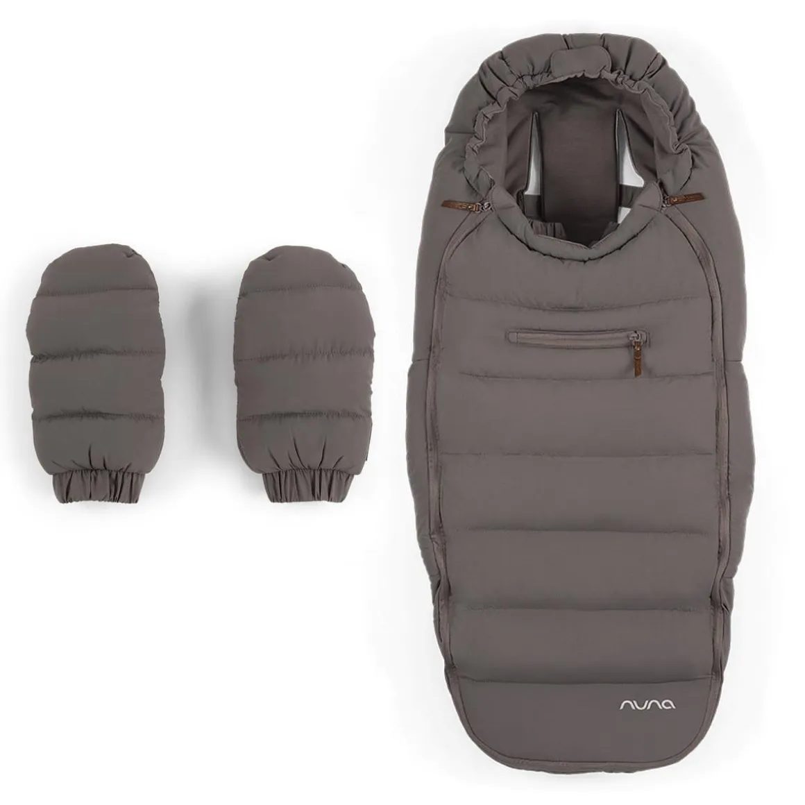 Nuna Winter Stroller Set with Bag - Granite