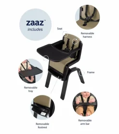 Nuna Zaaz High Chair - Carbon