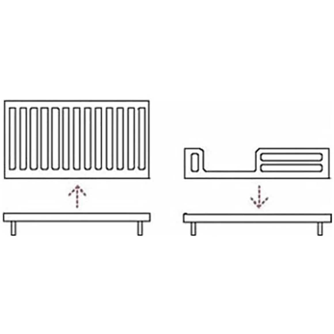 Oeuf Classic/Arbor Toddler Bed Conversion Kit