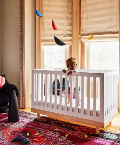 Oeuf Classic Crib - White / Birch