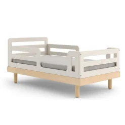 Oeuf Classic Toddler Bed - White / Birch