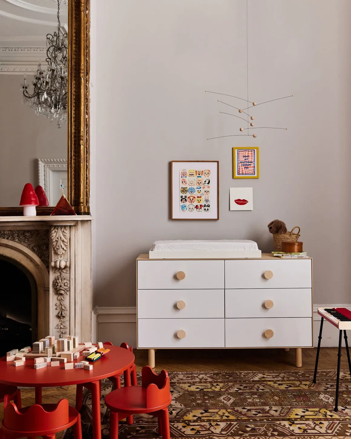 Oeuf Dot 6 Drawer Dresser - Birch