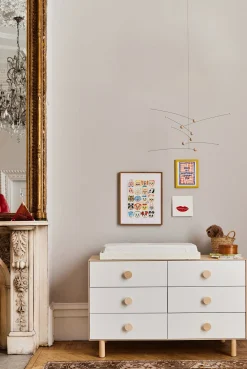 Oeuf Dot 6 Drawer Dresser - Birch