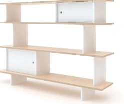 Oeuf Mini Library - White/Birch