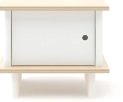 Oeuf ML Night Stand - White/Birch