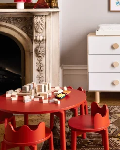 Oeuf Moss Table - Tomato