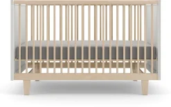 Oeuf Rhea Crib - White/Birch