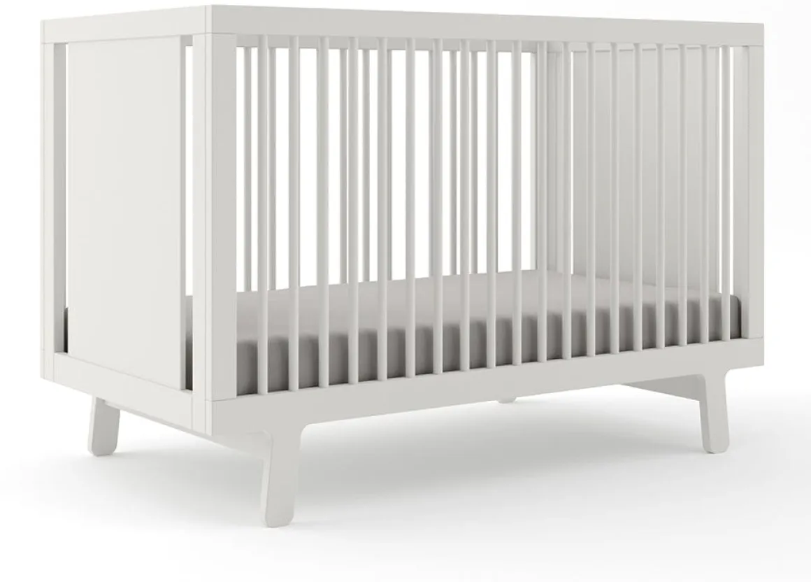 Oeuf Sparrow Crib - White