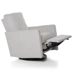 Oilo Drew Recliner + Swivel Nursery Glider