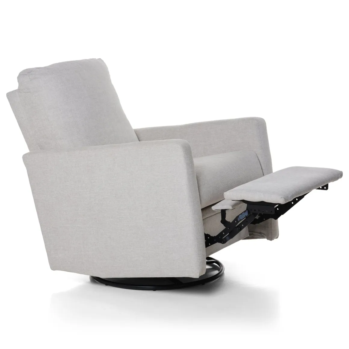 Oilo Drew Recliner + Swivel Nursery Glider