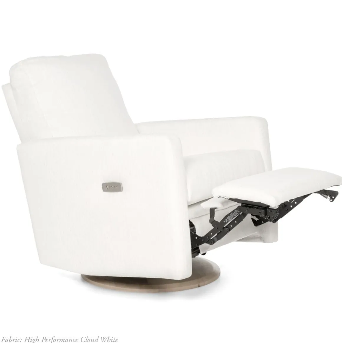 Oilo Drew Recliner + Swivel Nursery Glider