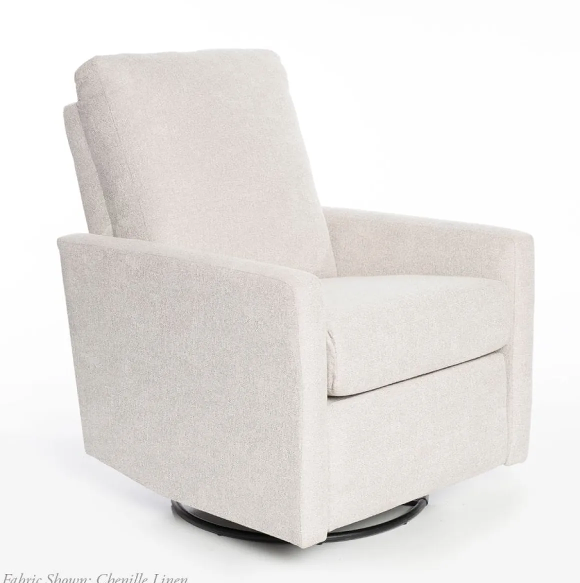 Oilo Drew Recliner + Swivel Nursery Glider