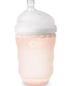 Olababy Gentle Bottle, 8oz - Coral