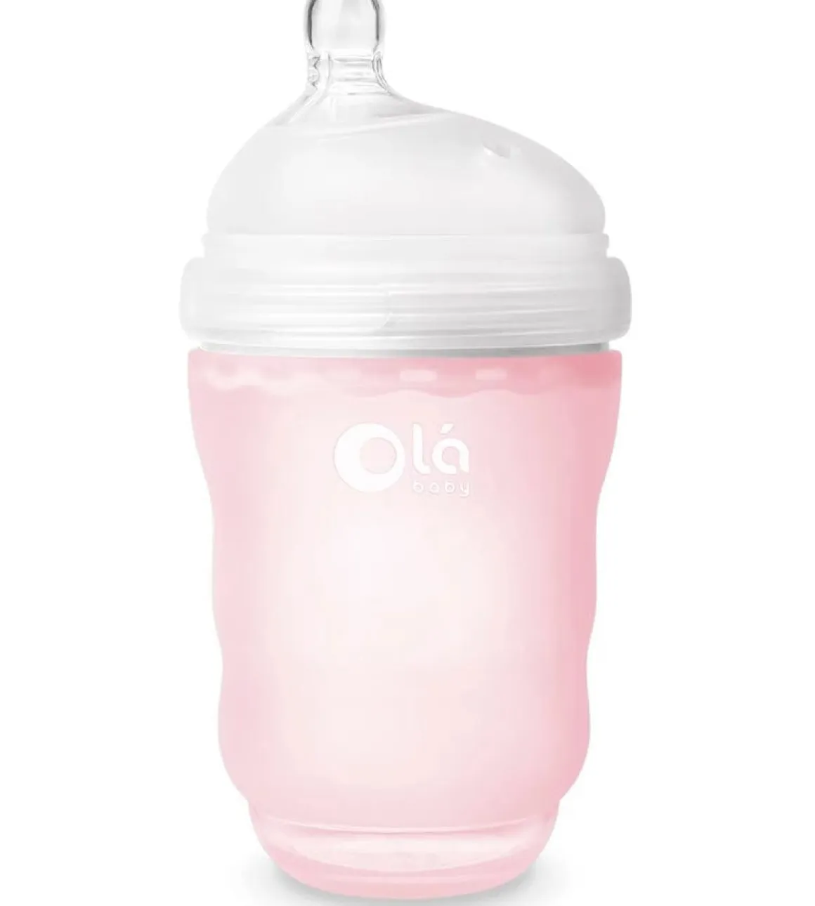Olababy Gentle Bottle, 8oz - Rose