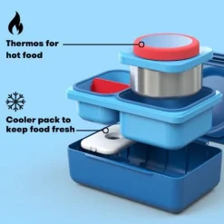 Omie Life OmieBox UP Insulated Bento Box (9+ years) - Cosmic Blue