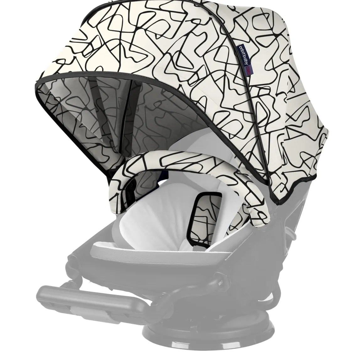 Orbit Baby G5 Stroller Canopy in Squiggle