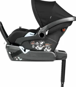 PEG City Loop Chassis + Primo Viaggio Lounge Infant Car Seat Bundle - Black / True Black