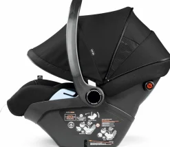 PEG City Loop Chassis + Primo Viaggio Lounge Infant Car Seat Bundle - Black / True Black