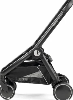 PEG City Loop Chassis + Primo Viaggio Lounge Infant Car Seat Bundle - Black / True Black