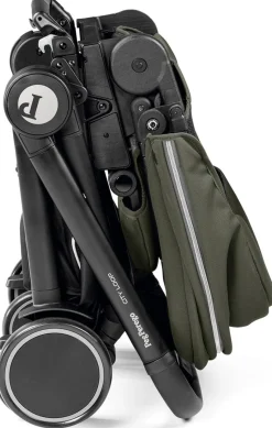 PEG City Loop Stroller Bundle - Black / Metal