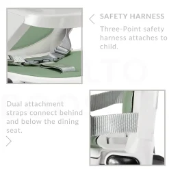 PEG Rialto Booster Chair - Petrolio