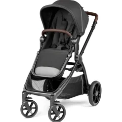 PEG YPSI Single-to-Double Stroller - True Black
