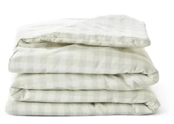 Petit Pehr CheckMate Toddler Blanket, Large - CheckMate Fog