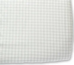 Petit Pehr Crib Sheet - Checkmate Fog