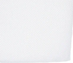 Petit Pehr Crib Sheet - Pin Dot Light Pink