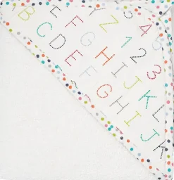 Petit Pehr Hooded Towel - Alphabet