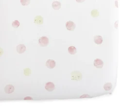 Petit Pehr Organic Crib Sheet - Luna Dawn (Pink)