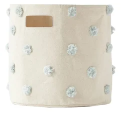 Petit Pehr Pom Pom Basket - Bin - Mist