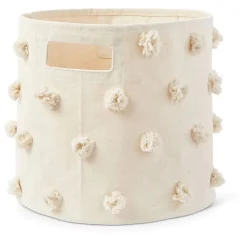 Petit Pehr Pom Pom Basket - Bin - Natural