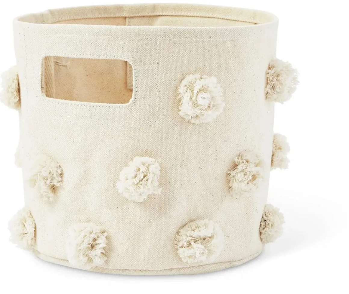 Petit Pehr Pom Pom Basket - Mini - Natural
