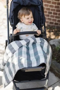 Petit Pehr Sidekick Stroller Blanket - Sea
