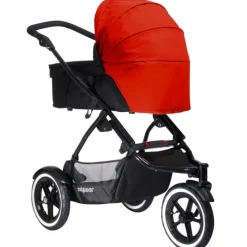 Phil & Teds Navigator Carry Cot Sunhood - Cherry