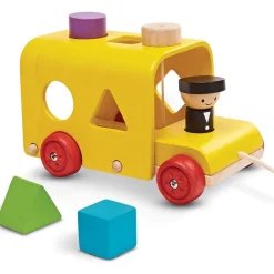 Plan Toys Sorting Bus Pull Toy