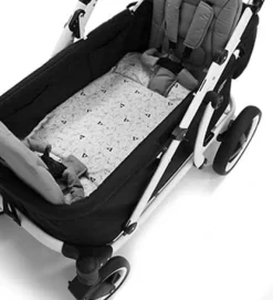 Pronto Padded Liner - Grey Dinos