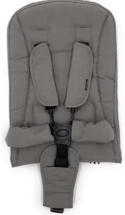 Pronto Squared (2 Seater) Stroller Wagon - Black Frame / Cloud Grey