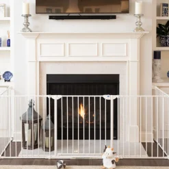 Qdos Construct-A-Gate Long Section (23.5 in) - White