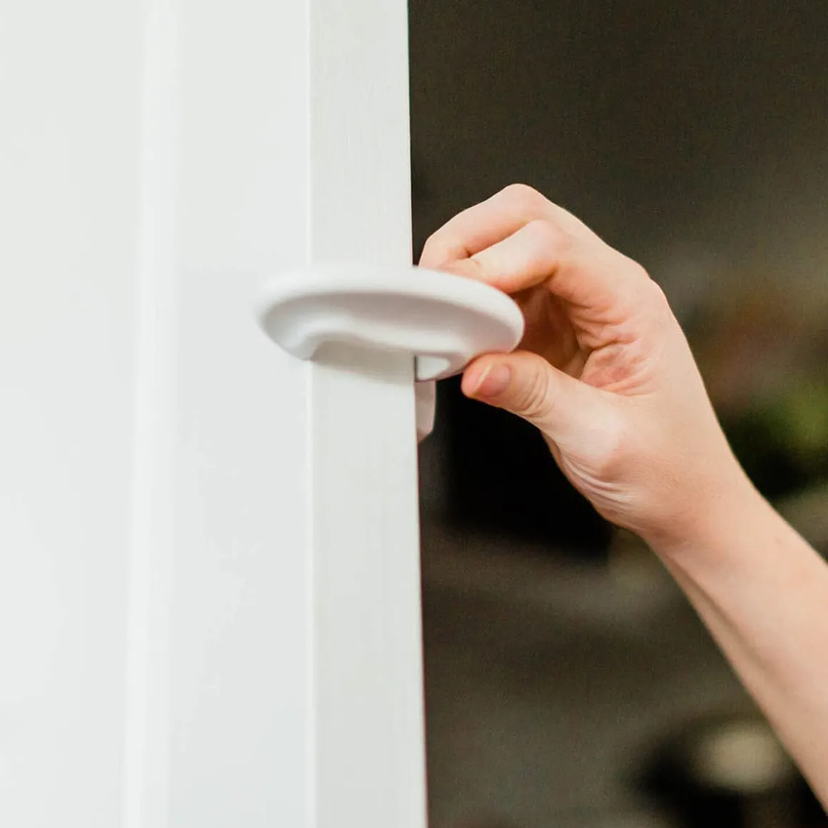 Qdos Finger Slam Guard, 2 Pack - White