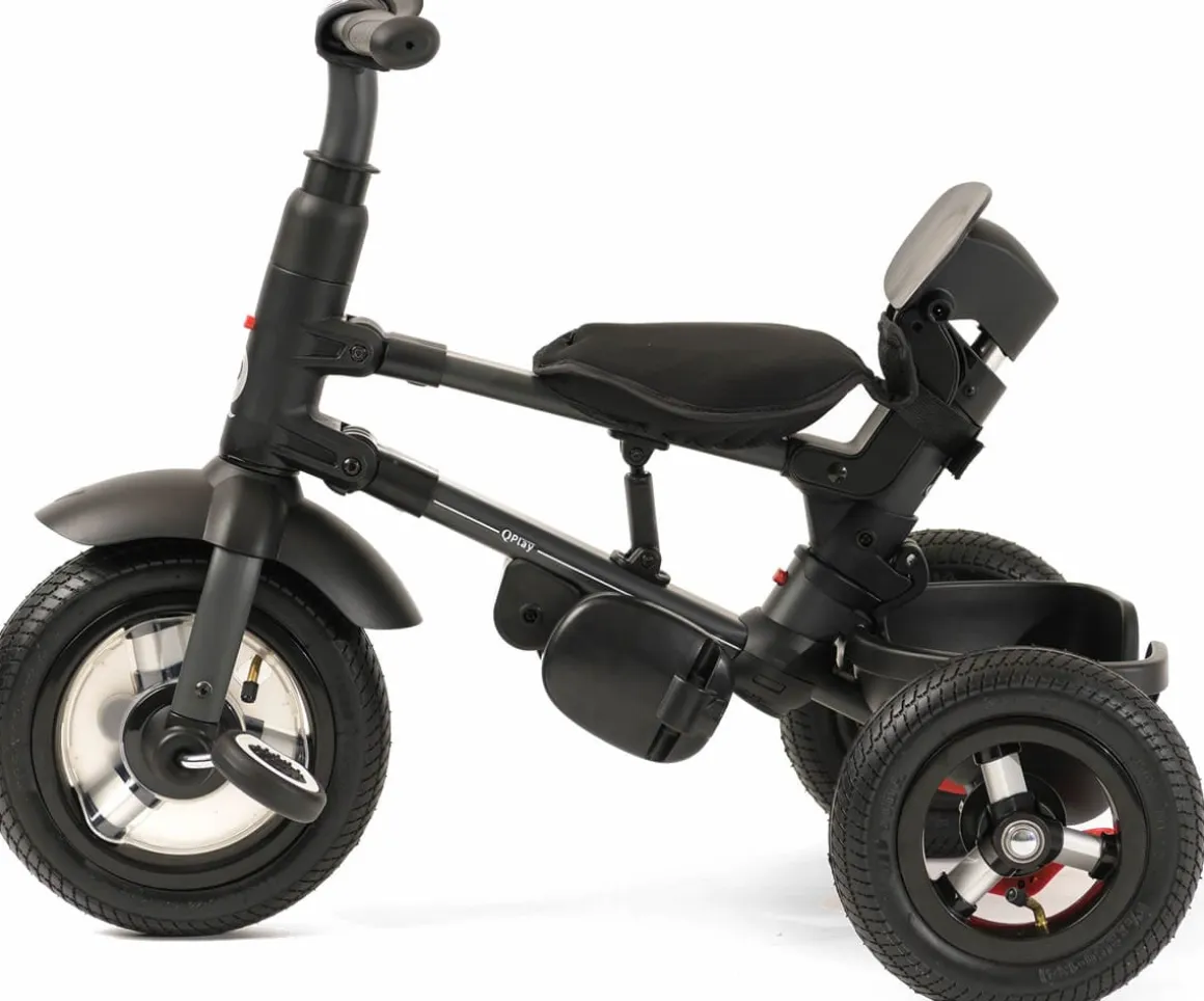 Q Play Rito Plus Folding Stroller Trike - Black